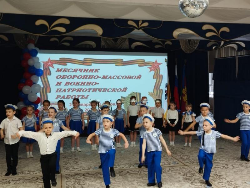 Открытие месячника патриотического воспитания